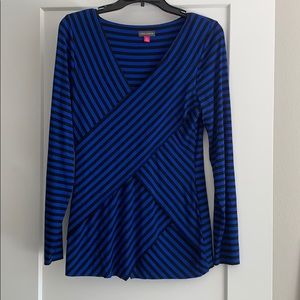 Vince Camuto Striped Blouse